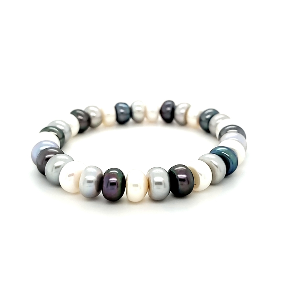 ⚫ Freshwater Cultured Pearl Bracelet